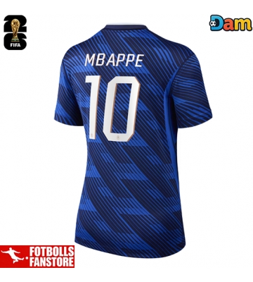 Frankrike Kylian Mbappe #10 Hemmatröja Dam VM 2026 Kortärmad